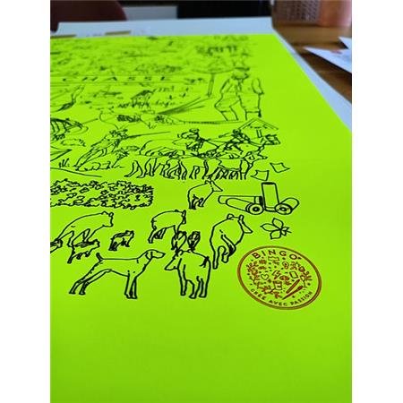 affiche bingo collection chasse fluo | armurerie de la gartempe