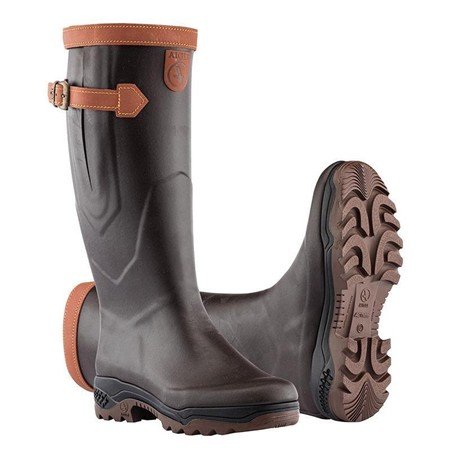 bottes de chasse homme aigle parcours 2 pf signature brun | armurerie de la gartempe