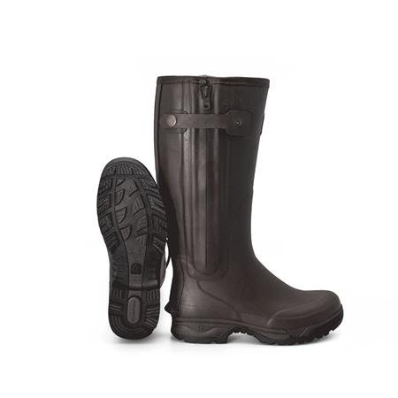 bottes homme chasse rouchette veneur neo zip marron | armurerie de la gartempe
