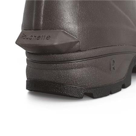 bottes homme chasse rouchette veneur neo zip marron | armurerie de la gartempe