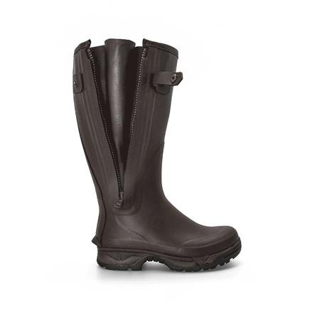 bottes homme chasse rouchette veneur neo zip marron | armurerie de la gartempe