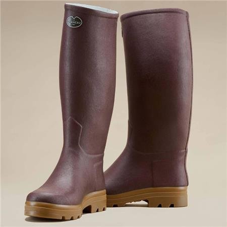 bottes homme le chameau saint hubert marron | armurerie de la gartempe