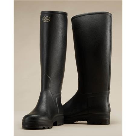 bottes homme le chameau saint hubert noir | armurerie de la gartempe