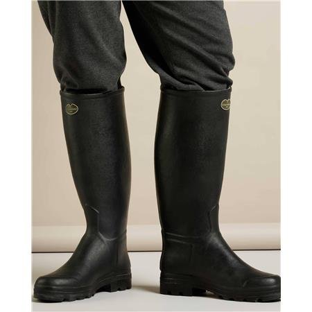 bottes homme le chameau saint hubert noir | armurerie de la gartempe