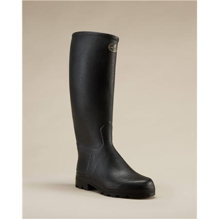 bottes homme le chameau saint hubert noir | armurerie de la gartempe