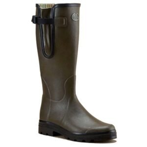 Bottes Homme Le Chameau Vierzon Doublées Jersey – Botte imperméable ajustable tout terrain