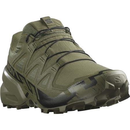 Chaussures Basses Homme Salomon Speedcross 6 Forces Vert Ranger