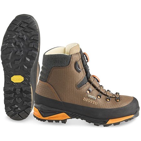 chaussures homme diotto vortex hv marron/orange | armurerie de la gartempe