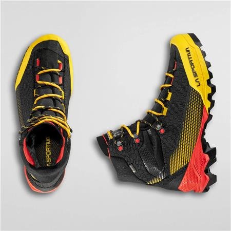 chaussures homme la sportiva aequilibrium st gtx noir/jaune | armurerie de la gartempe