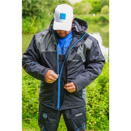 ensemble veste et salopette homme preston innovations celcius suit noir | armurerie de la gartempe