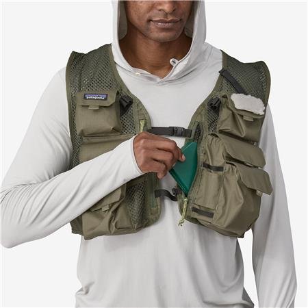 gilet de pêche patagonia stealth pack vest basin green | armurerie de la gartempe