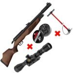 Pack Carabine À Air Comprimé Gamo Riser Punisher + Lunette + Pompe PCP + Plombs