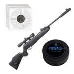 Pack Carabine À Plomb Crosman F4 + Plombs 4.5 mm + Cible