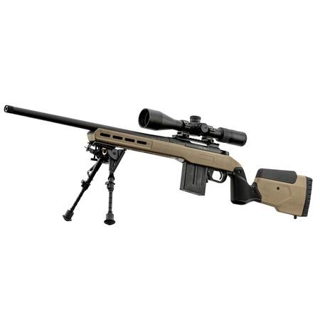 pack carabine À verrou mossberg lr tactical rti 6 24x50 bipied harris | armurerie de la gartempe