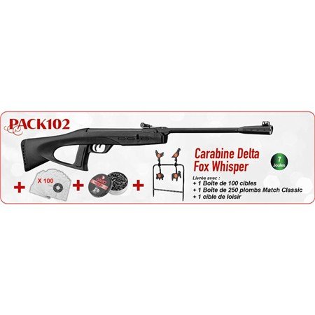 pack noël carabine air comprimé gamo delta fox gt | armurerie de la gartempe