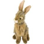 Peluche lièvre Europ Arm réaliste