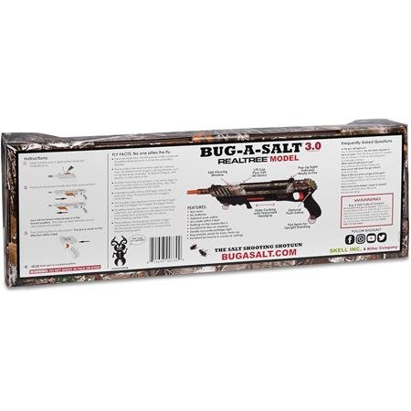 pistolet À sel anti mouche bug a salt 3.0 realtree camo | armurerie de la gartempe
