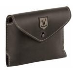Pochette balles Riserva cuir marron foncé