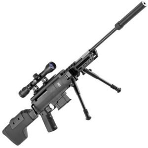 Carabine À Air Comprimé Black Ops Sniper + Lunette 4x32