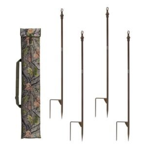 Piquets pour Filet de Camouflage Jack Pyke x4
