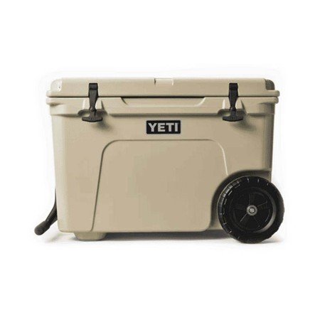 Glaciere Yeti Tundra Haul tan sur roulettes