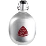 Gourde Le Grand Tétras ovale aluminium 1L
