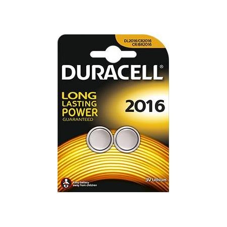 Pile CR2016 Duracell 3V lithium