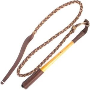 Fouet de Vénerie Country Luxe Manche Droit