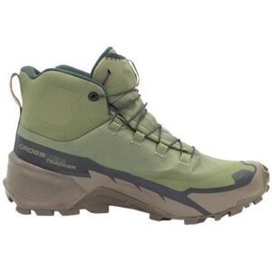 Chaussures Homme Salomon Cross Hike Tracker GTX Vert imperméables