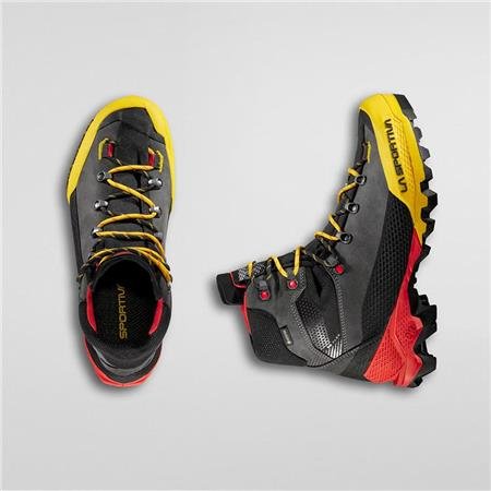 chaussures homme la sportiva aequilibrium lt gtx noir/jaune | armurerie de la gartempe