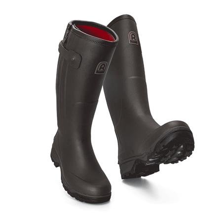 bottes homme chasse rouchette veneur neo zip marron | armurerie de la gartempe