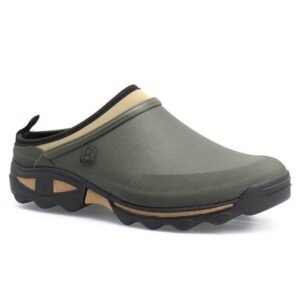 Sabots Homme Rouchette Clean Land Kaki confortables et antidérapants