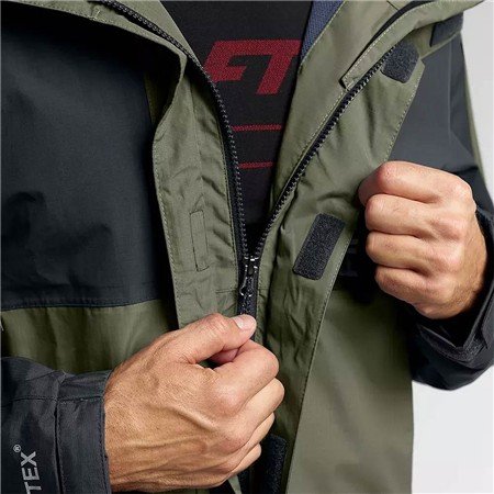 veste homme finntrail imperméable lightsuit khaki | armurerie de la gartempe
