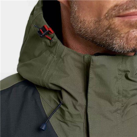 veste homme finntrail imperméable lightsuit khaki | armurerie de la gartempe