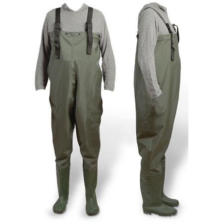 waders zebco pvc vert | armurerie de la gartempe